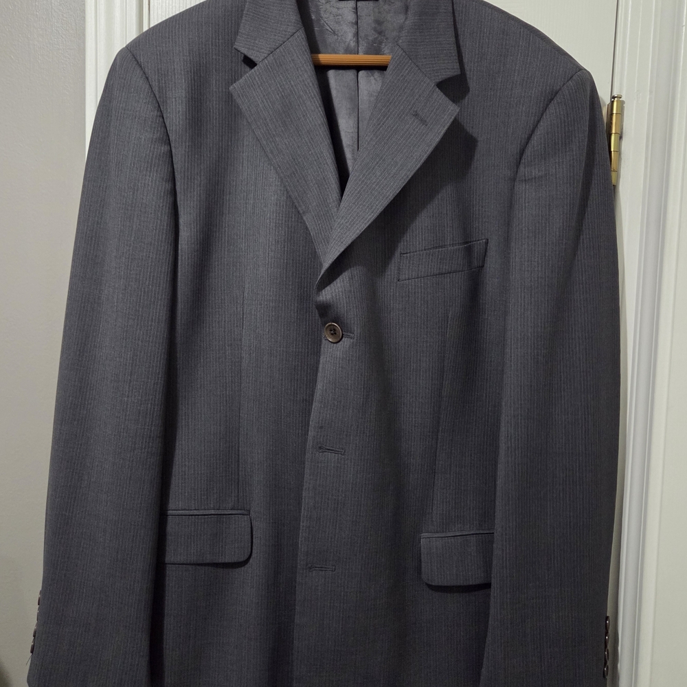 Brooks Brothers Gray Wool Sport Coat Classic Style